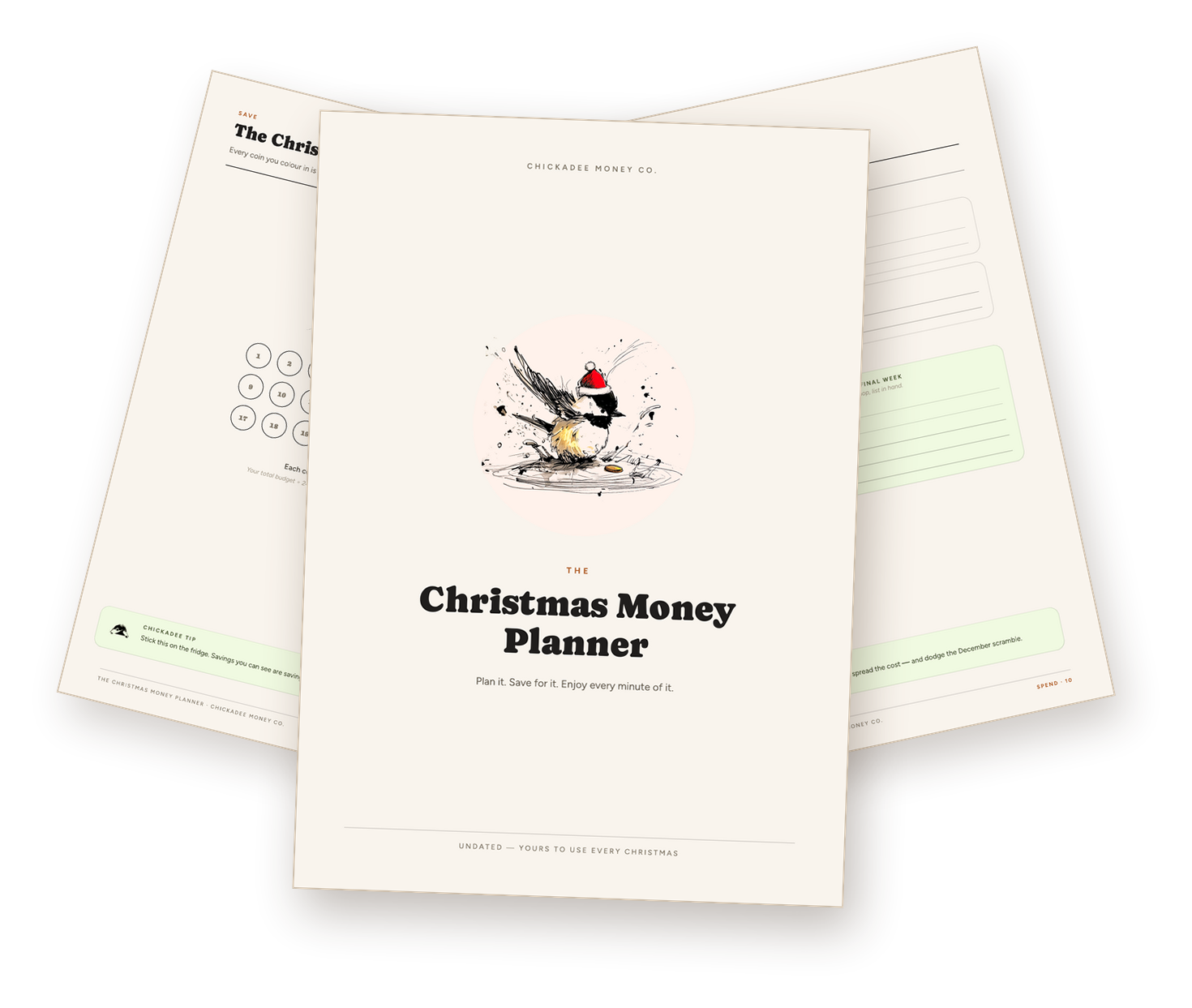 The Christmas Money Planner - printable planner pages